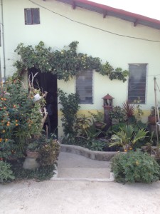 A Gawad Kalinga home built in the Philippines through contributions.