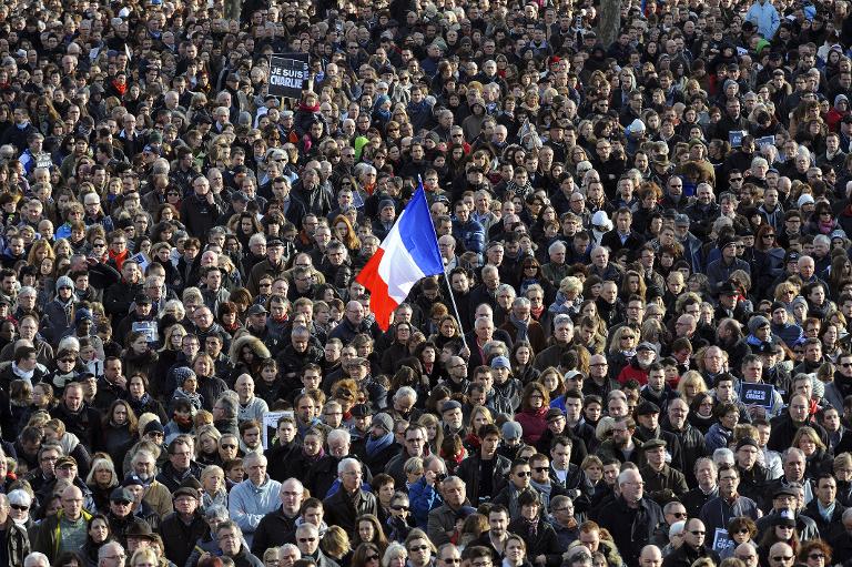 je suis charlie - drapeau français